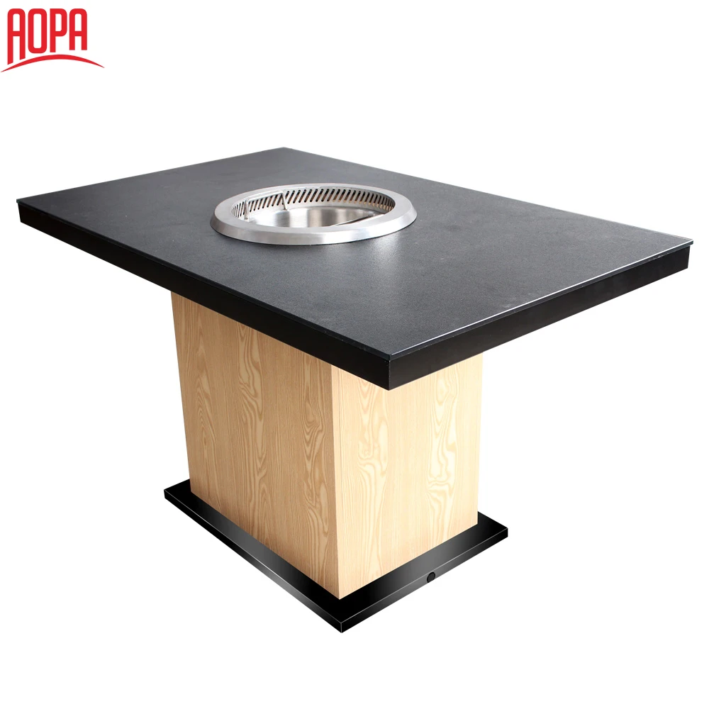 aopa korean hot pot bbq tables