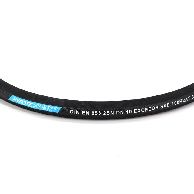 High Performance Face to Global Market Hydraulic Hose DIN EN853 2SN/SAE 100R2AT