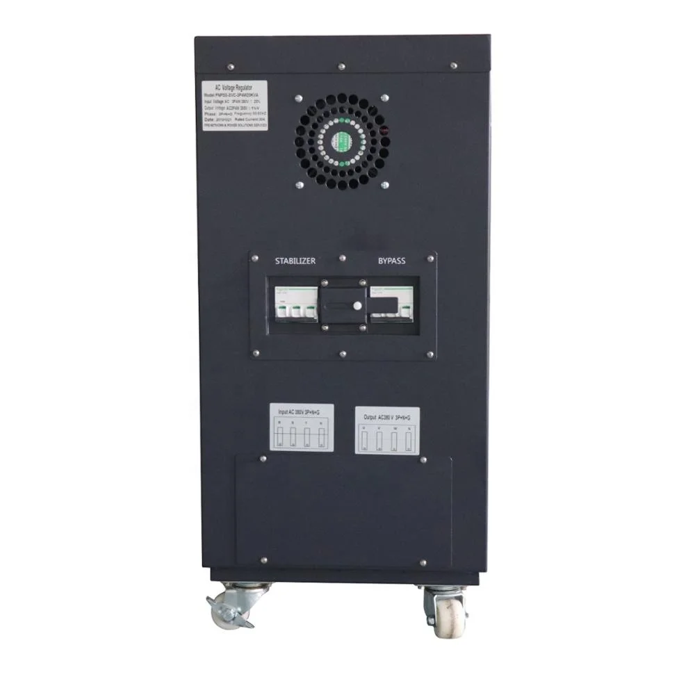 AVR 60KVA Three Phase Servo Motor Automatic Voltage Stabilizer
