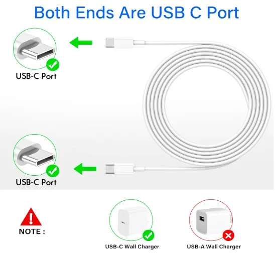 Original 60w Usb C-c Braided Cable For Iphone 15 Usb 2.0 Transfer Fast ...