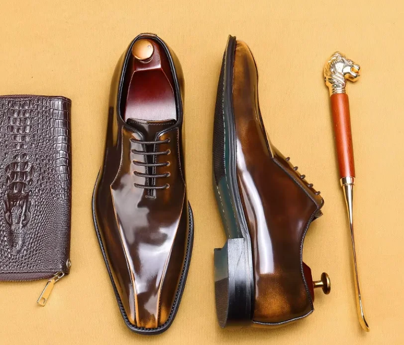 S0084Y Amazon Men's Patent Leather Oxford Shoes - Formal Slip-On Business Dress Shoes for Office & Career, Sizes 37-46 S0084Y Amazon Men's Patent Leather Oxford Shoes - Formal Slip-On Business Dress Shoes for Office & Career, Sizes 37-46