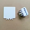 Acrílico cuadrado - 75x82.8x4mm - Enchufe británico