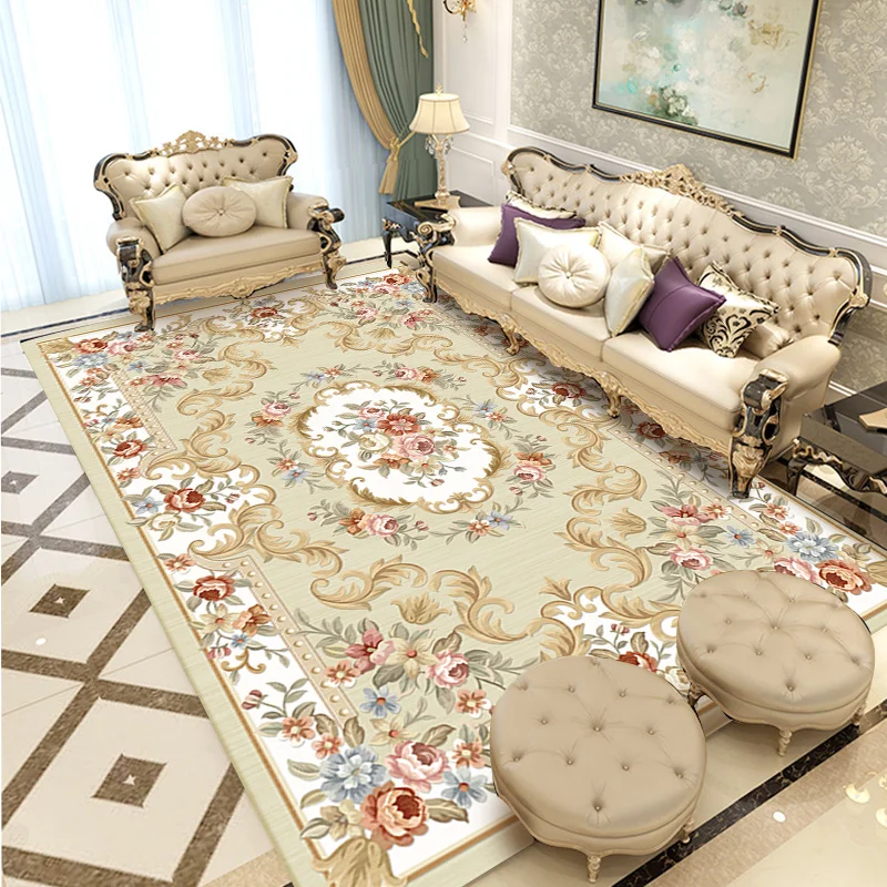 Turkey Floor Vintage Style Persian Carpet Tapis De Salon for