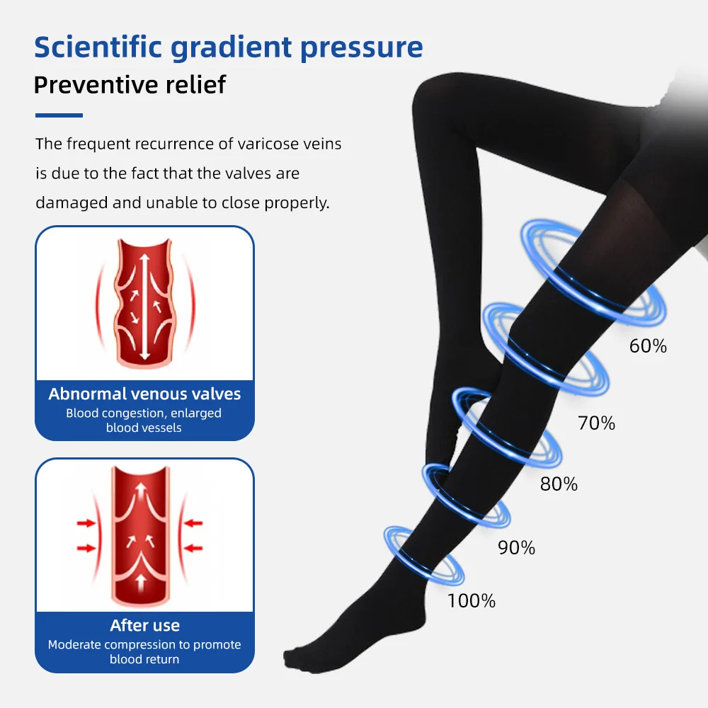Microfiber Compression Socks Lightweight Thin Design - product detail 3