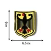 02 Escudo del Águila Alemana (Naranja con Borde Negro)