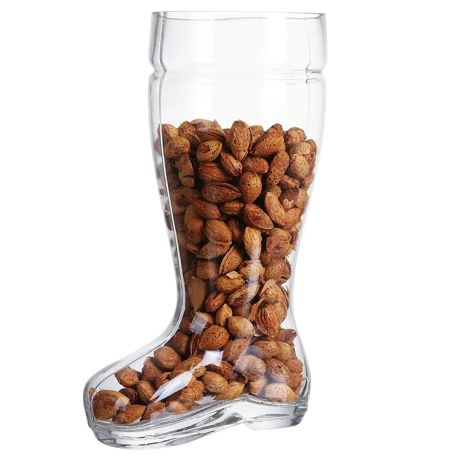 Funny Foot Boot Shape Customized Logo Beer Glass for Restaurants and Parties Football