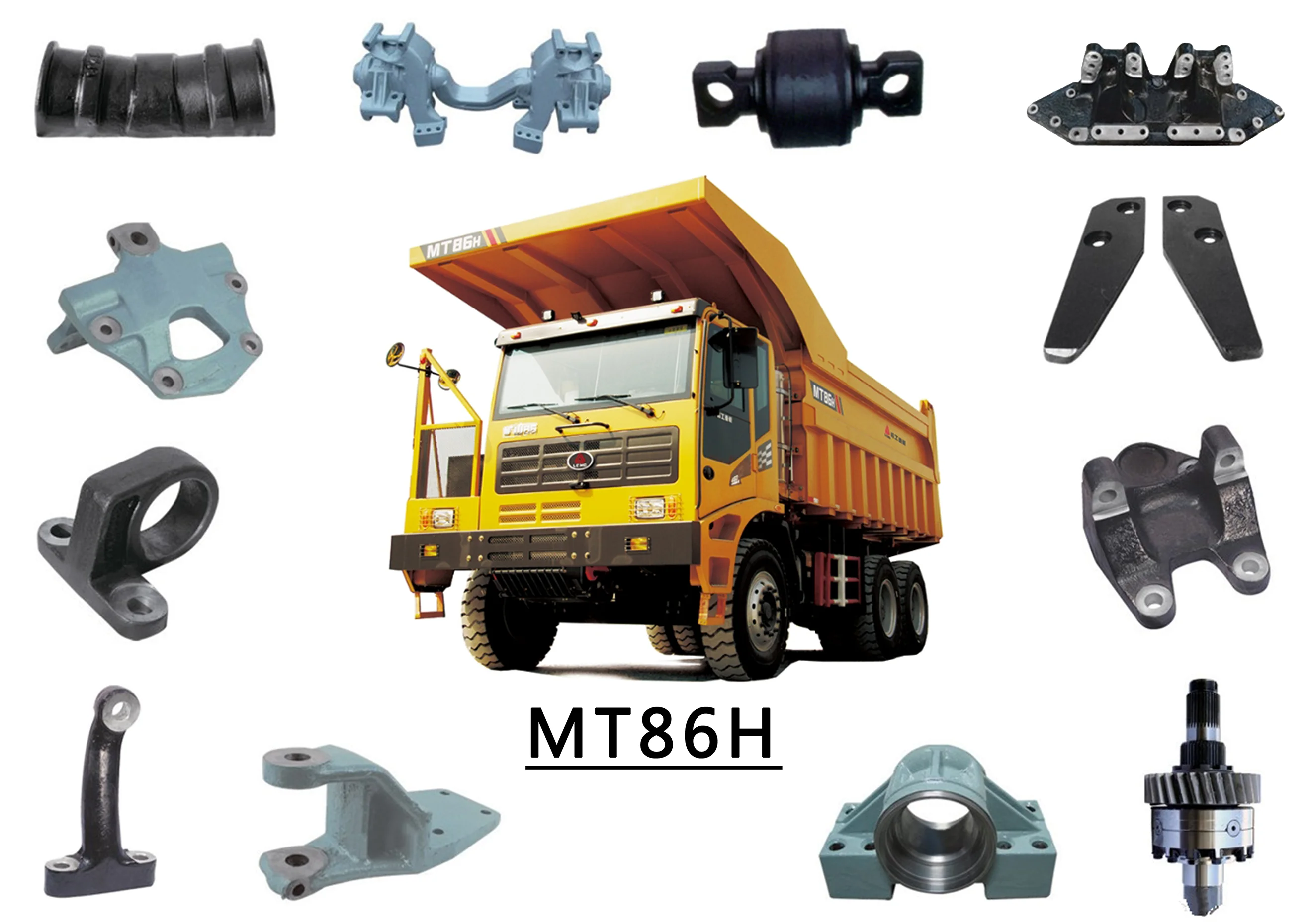 LGMG MT60 MT86 MT86H MT95 MT95H Mining Dump Truck Parts