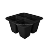 4 Hole Black