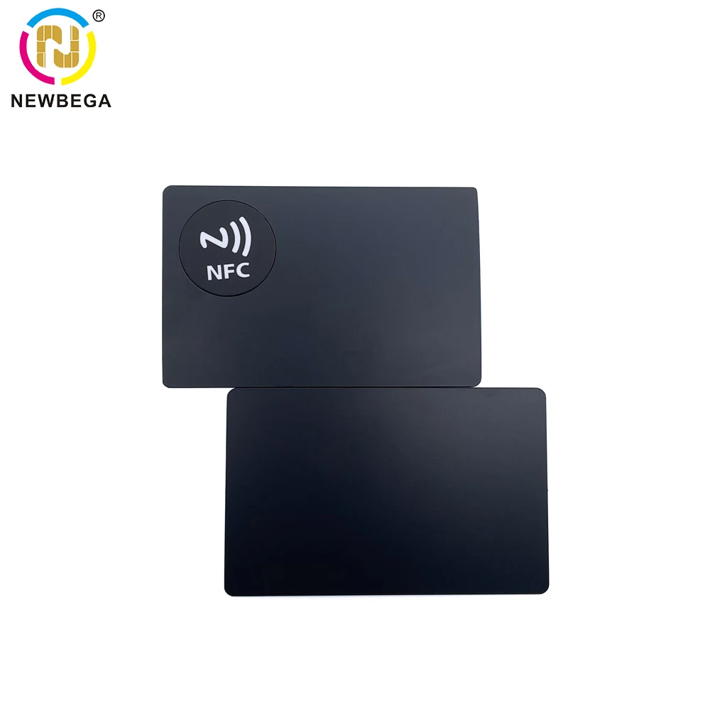 Custom Iso 14443 A Rfid Metal Nfc Blank Business Luxury Gold Smart ...