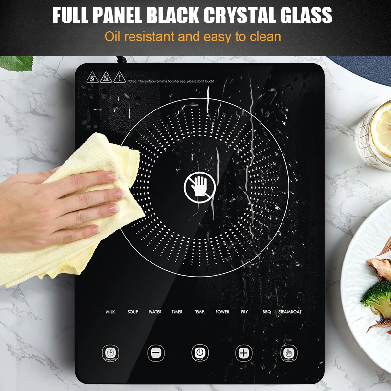 Counter Top Infrared Cooker Multi Functions Infrared Cooktop Table Type Electric Ceramic Stove for Any Cookware