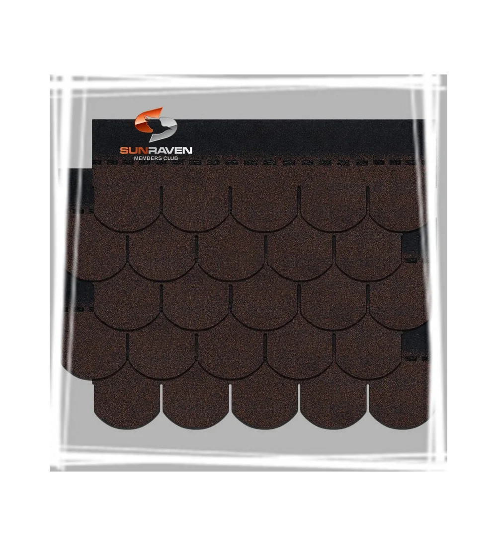 Fish Scale Bituminous Tiles Composite Roof Shingles Architectural Asphalt Shingles