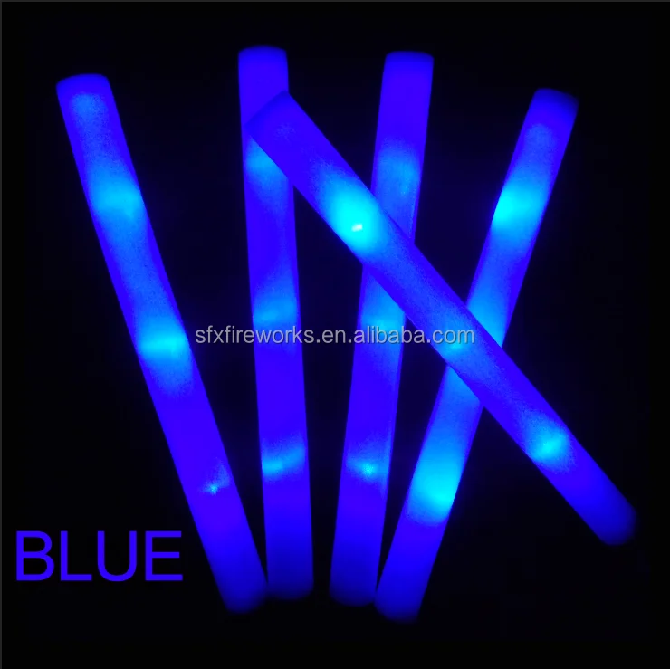 3 Modes Flashing Led Light Sticks For Weddings Concerts Christmas Halloween Party Supplies Foam