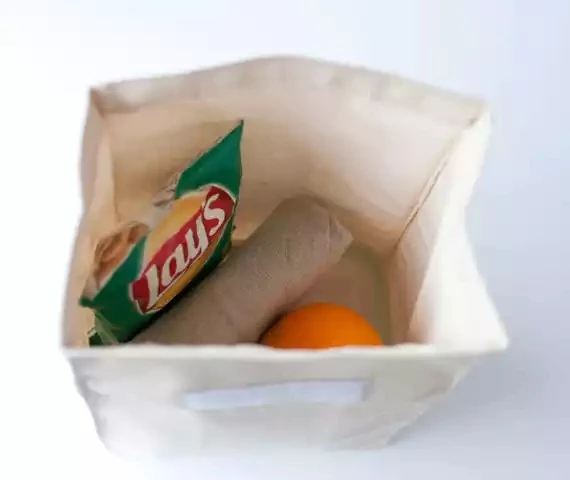 OEM Customize Cheap Best Eco Friendly Reusable Wax Bag Insulated Bread Warmer Waxed Canvas Lunch Bag