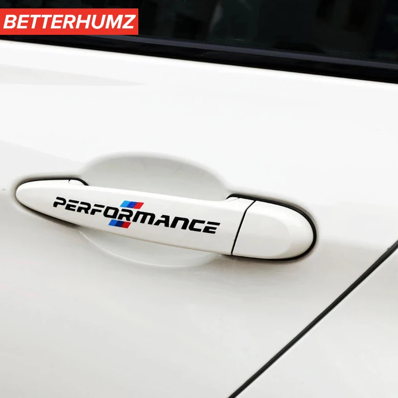 Latest M Performance Logo Side Door Handle Sticker For - Temu