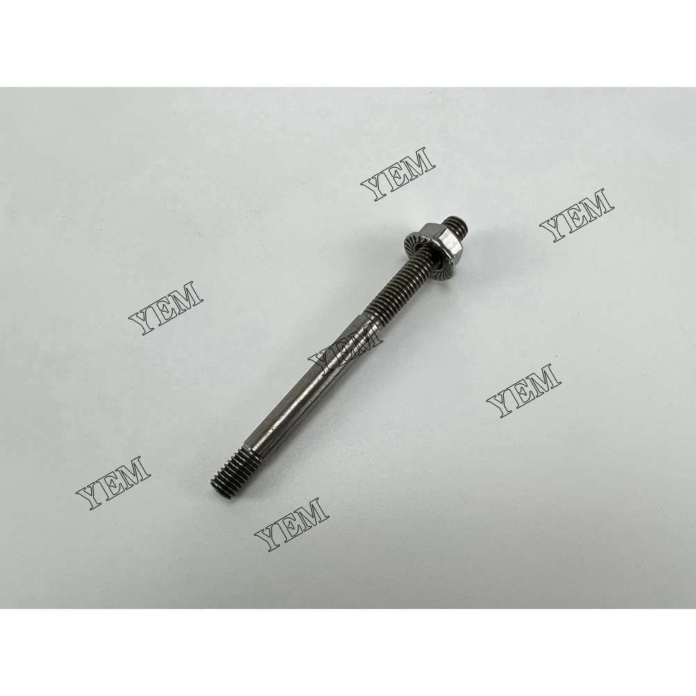 For Isuzu 4BG1 Exhaust Stud Engine Spare Parts 4