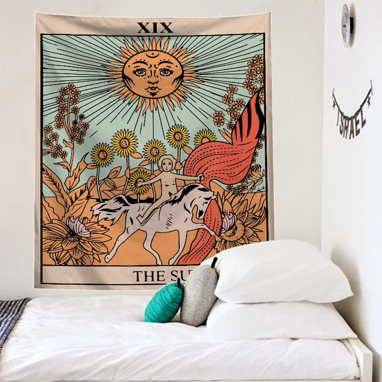 Wall Hanging Tarot Tapestry The Star Cute Tapestry Professional
