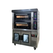 Factory Direct Sale Low Price Commercial Multifunctional Food Processing Equipment Gas Oven with Proofer Gas Grill
