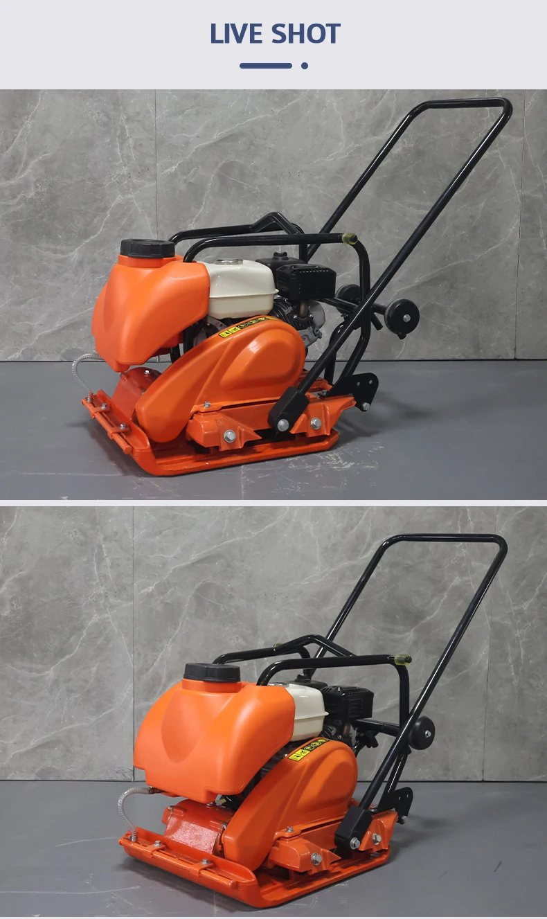 Small Compaction Machinery Hydraulic Plate Compactor Small One-Way ...