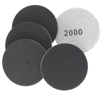 hook and loop aluminium oxide 5 inch sponge sanding pad