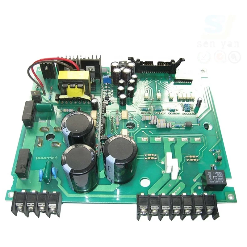 Custom PCBA Printed Circuit Board Manufacturing Factory for Coffee Machines Meat Grinders Slicers Green Solder Mask Motherboard