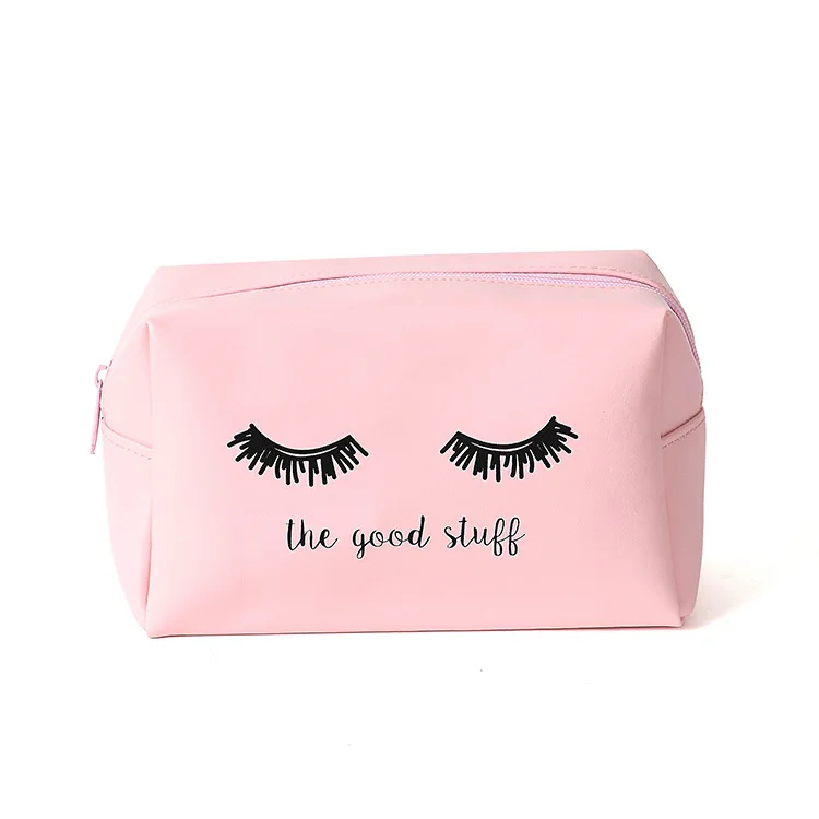 Large Make up Bag for Her Pink Designer Cosmetic Bag for 