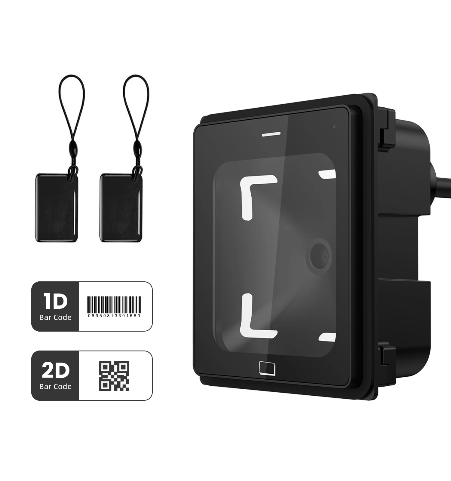 Feocey FC8135 Door Access Control System QR Code Scanner Barcode Scanner Module 2D QR Code Gate Control  Barcode Scanner
