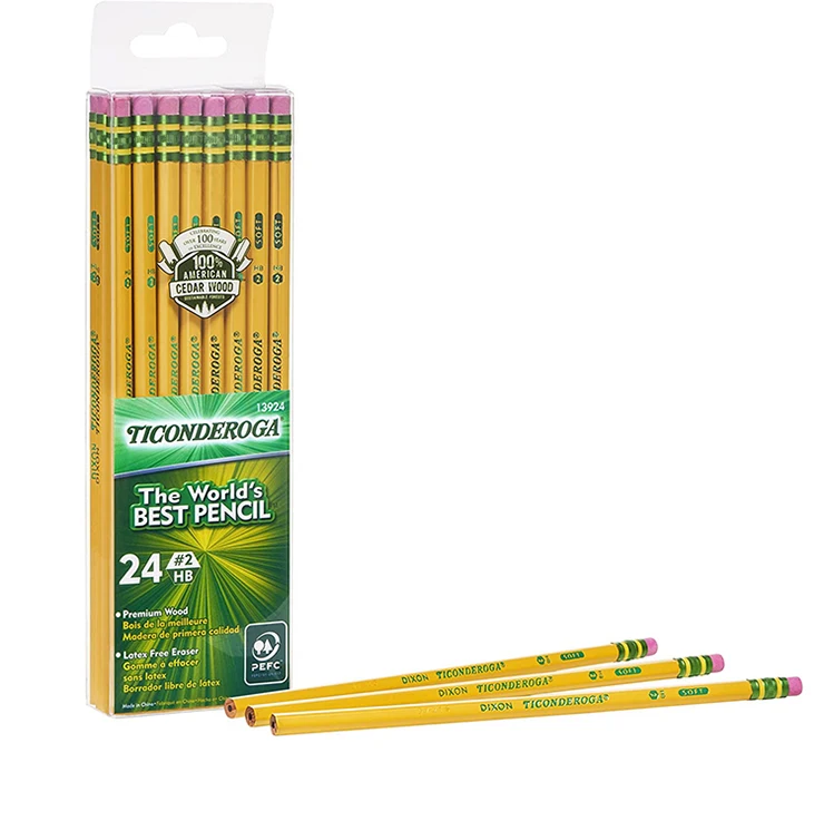 Promotional High Quality Personalized School HB Wooden Pencil Standard Pencils