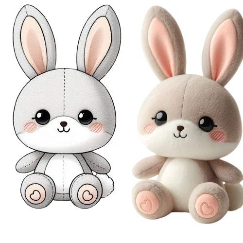 Мягкая плюшевая игрушка по индивидуальному заказу