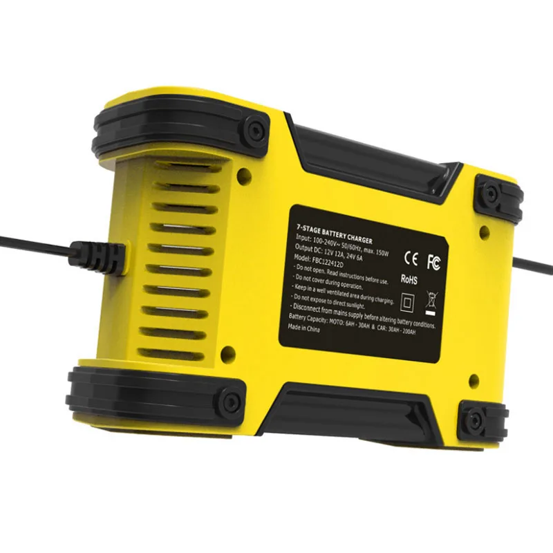 Latest Universal 12v 24v Battery Charger 12v 12a 24v 6a Fast Lifepo4