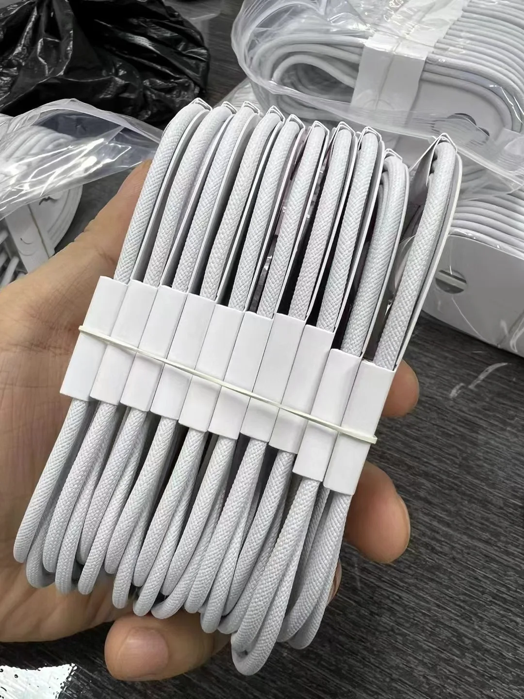 USB Type C to C Fast Charging Data Cable Braided Jacket for Smartphones Tablets Laps