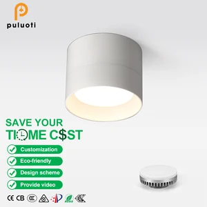 Factory Outlet LED Round 3000K 4000K 6000K Surface Mounted Anti-glare Ceiling Lamp Downlight Spot Light for Indoor Lighting