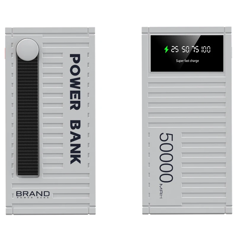 Big Capacity New Container Power Bank 50000mAh for Phone Customized Portable Powerbank