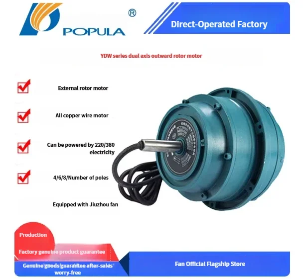 Three-phase External Rotor Motor, IP54, 0.18-7.5kW - detail 6