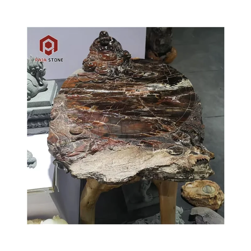 Direct Factory Sale High Quality 200ml Capacity Hand Carved Stone Tea Tray Set Classic Chinese Traditional Coffee Tableware