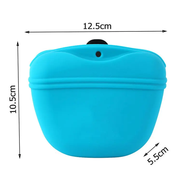 Waterproof Silicone Treat Pouch With Closure Custom Training