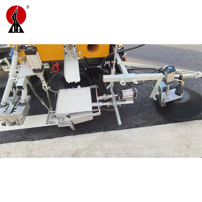 Многофункциональная термопластичная дорожная маркировочная машина среднего типа LXD