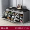 [Flip-top with secondary compartment] Light gray 80*30*51cm
