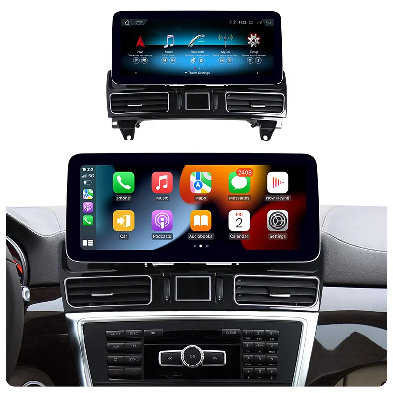 Klyde Android 13 Car Radio for Mercedes Benz GLE GLS Class W166 X166 Wireless Carplay Auto Multimedia Player Screen