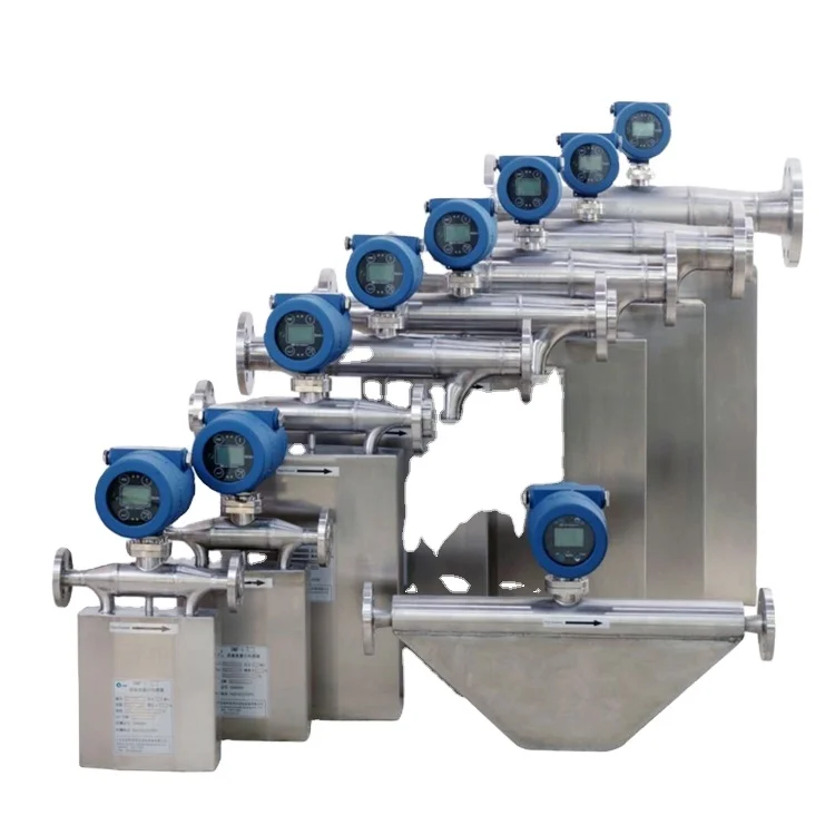 High Accuracy Coriolis Mass Flow Meter Diesel Fuel Flowmeter Air Coriolis Mass Flow Meter