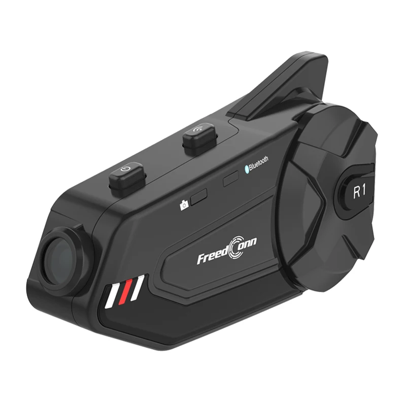 FreedConn R1 Bluetooth インカム 1080p Amazon.co.jp: FreedConn R1 PLUS バイク用インカム カメラ付き