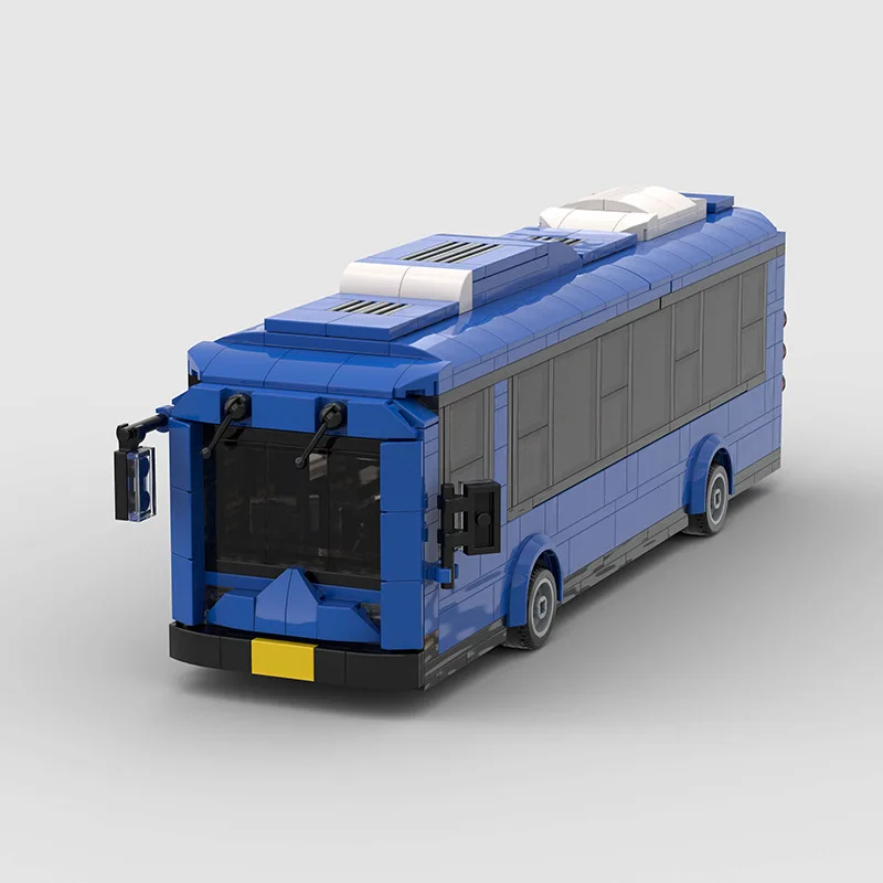 City Buses Building Block Sets For Kids Sightseeing Bus De Transport ...