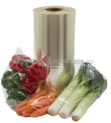 15 Micron Transparent Heat Shrink Anti Fog Bopp Film for  Fresh Vegetable Food Packaging