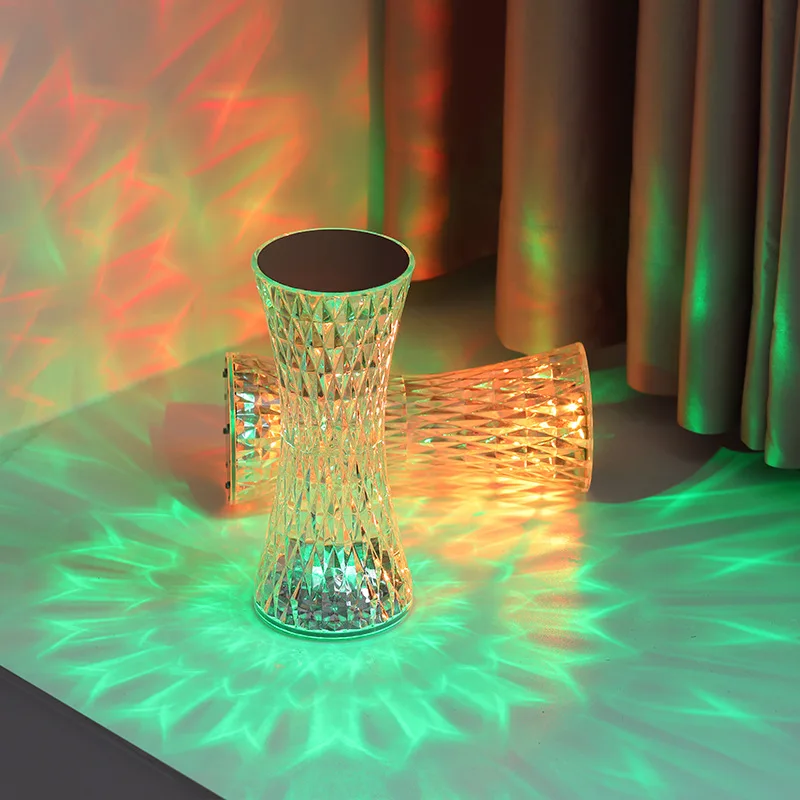 New Arrival Touch Remote Modern Table Lamps Night Atmosphere Cordless 16 RGB Table Lamps Acrylic LED Design Light Rechargeable - Image 3