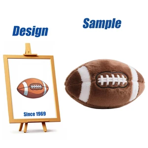 Shengye Brand Manufacturer Custom Plushie Sports Doll Boy Kids Souvenir Gift Soft Stuffed America Basketball Football Plush Toys