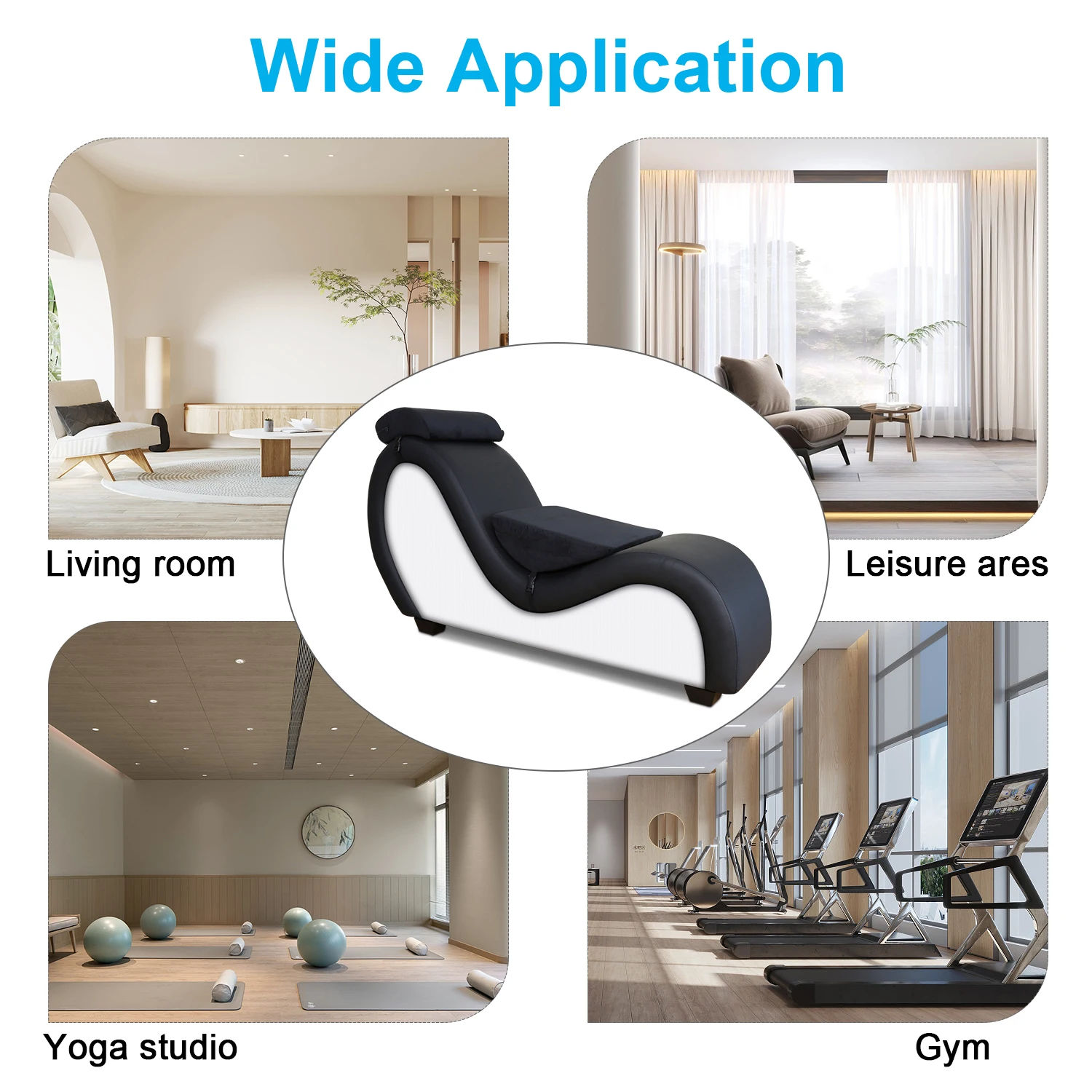 Drop shipping Hot Selling PU Leather S Shape Relaxing living room Sleeping  leisure sleeping yoga sex chair for couple| Alibaba.com