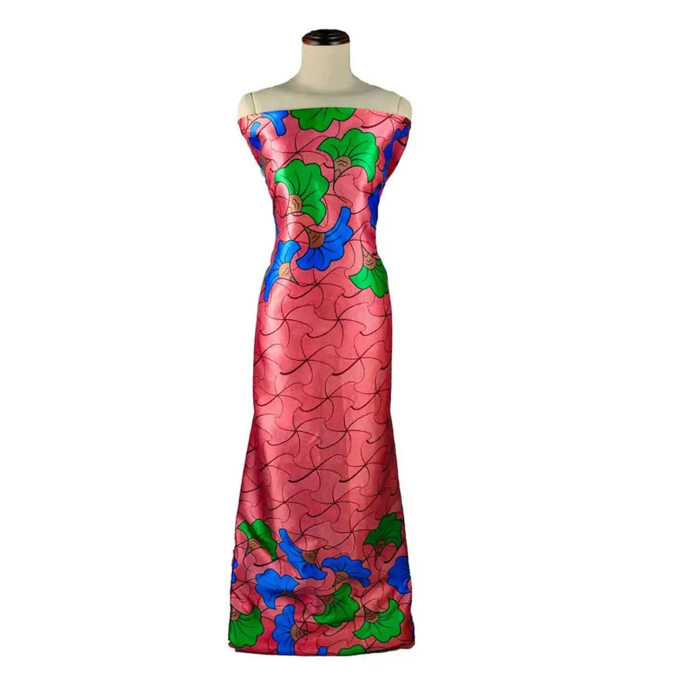 satin material dress