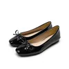 Black patent leather
