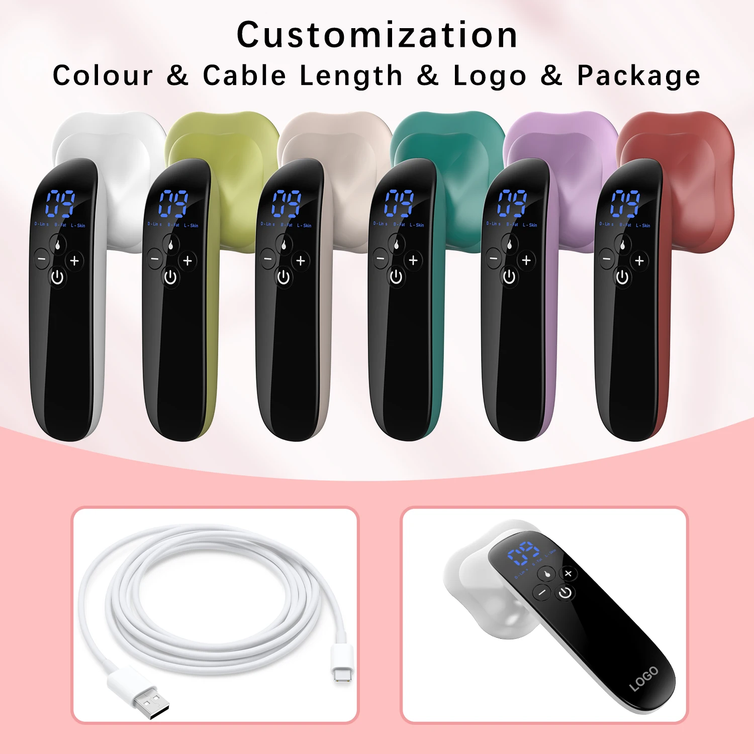 Home Use Ems Slimming Machine Infrared Massager Body Face Fat Removal