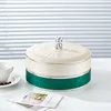Auspicious Cloud Leather (Double-layer - Beige)