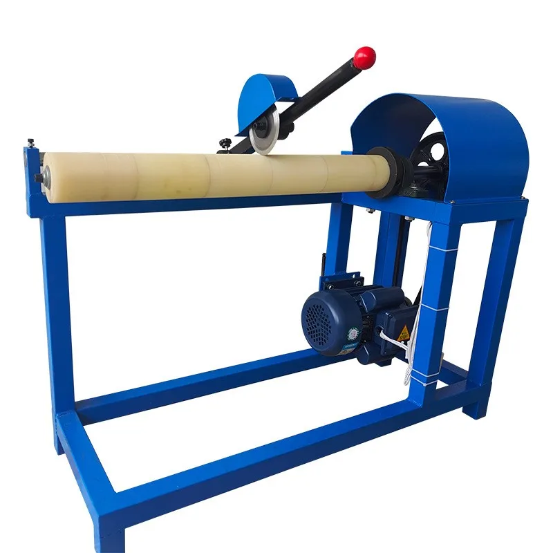650mm Paper Tube Cut Slitting Rewinder Machine Paper Core Cutting Machine